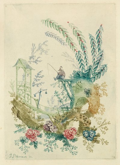 Ornamental Design from Nouvelle suite de cahiers chinois by Jean Baptiste Pillement